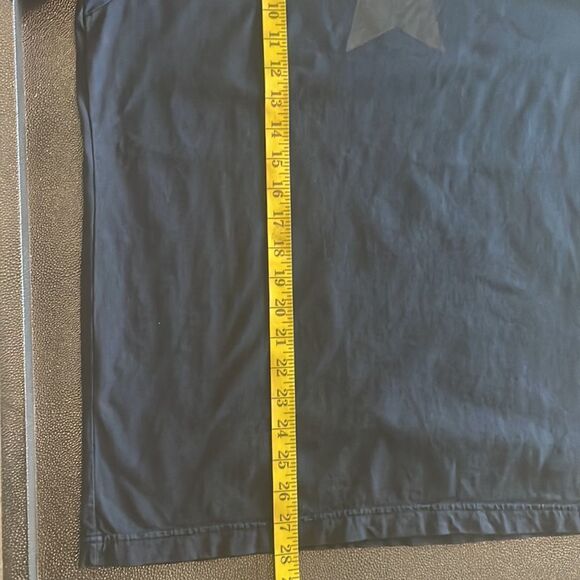 Sand black t-shirt with star size XL - Picture 4 of 8
